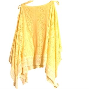 NWOT Connection 18 lace Cover-up.